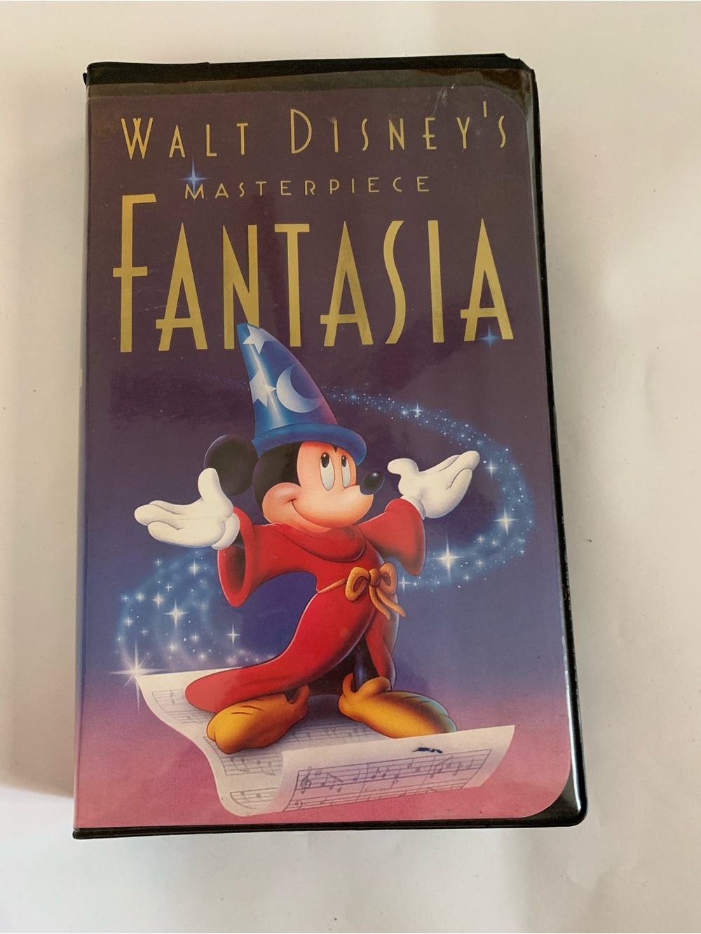 Vintage Disney Fantasia VHS - Red/Blue Artwork